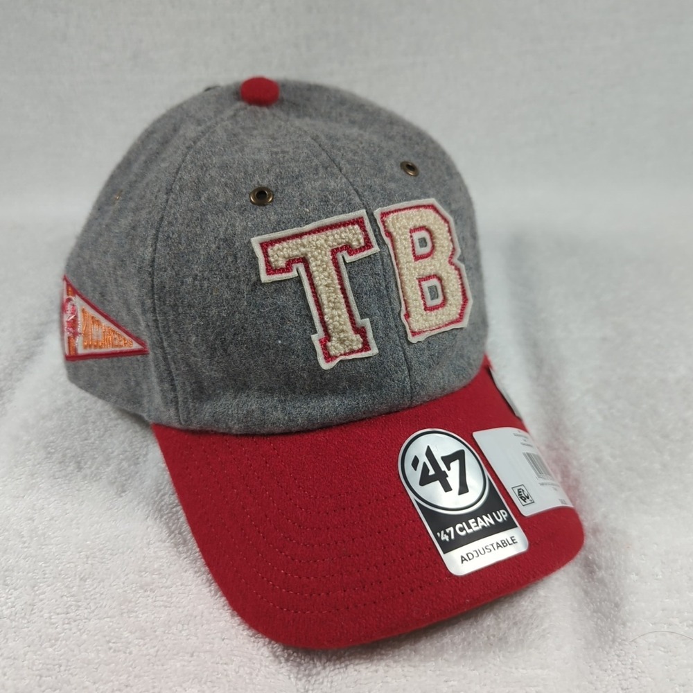 Tampa Bay Buccaneers '47 Stoney Clover Lane Wool Hat Adult OSFA Throwback Logo